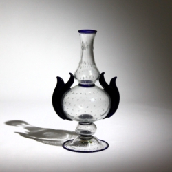 umberto bellotto murano glass vase for vetreria artistica barovier 1927