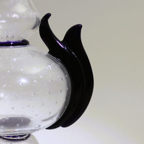 umberto bellotto murano glass vase for vetreria artistica barovier 1927