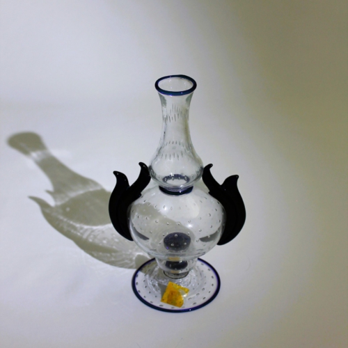 umberto bellotto murano glass vase for vetreria artistica barovier 1927