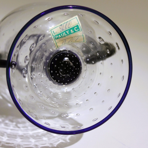 umberto bellotto murano glass vase for vetreria artistica barovier 1927