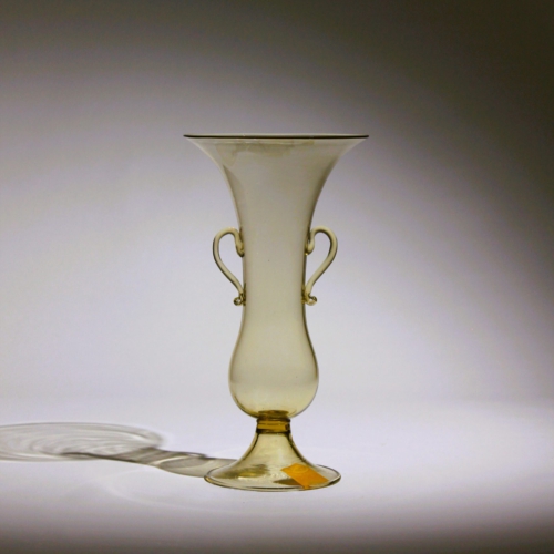 vittorio zecchin cappellin venini murano glass vase 1920
