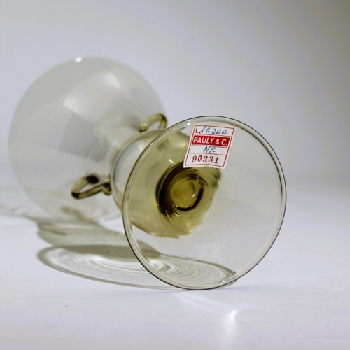 vittorio zecchin cappelin venini murano glass vase 1920