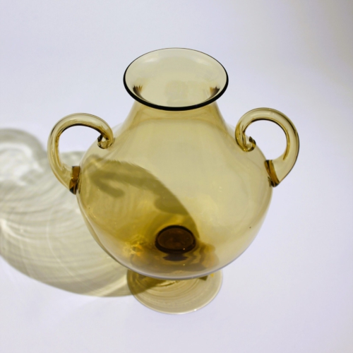 <em><b>Vittorio Zecchin</b><br/>Soffiato Vase<br/> Italy 1930</em> vittorio zecchin cappellin venini murano glass vase 1930