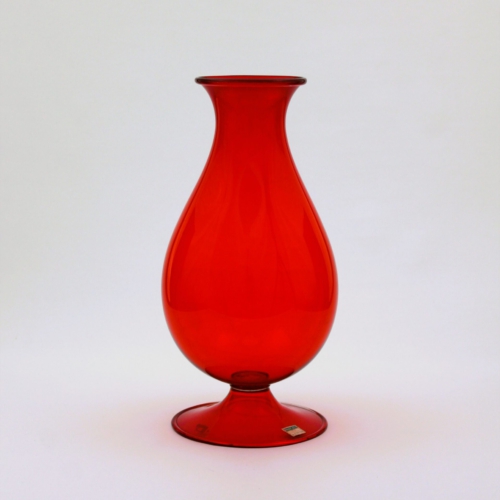 <em><b>Vittorio Zecchin</b><br/> Soffiato Vase<br/> Italy 1930</em> vittorio zecchin murano glass vase for cappellin venini 1930