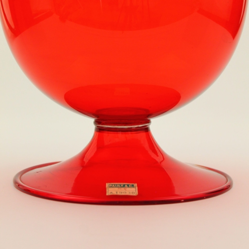 vittorio zecchin murano glass vase for cappellin venini 1930