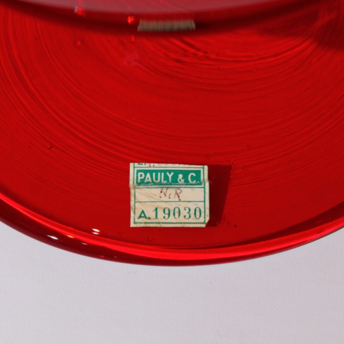 vittorio zecchin murano glass vase for cappellin venini 1930