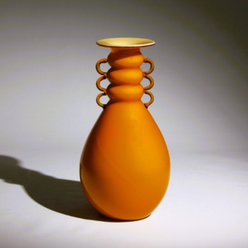 <em><b>Vittorio Zecchin</b><br/>Opalino Vase<br/> Italy 1930 vittorio zecchin murano glass vase opalino for cappellin venini 1930