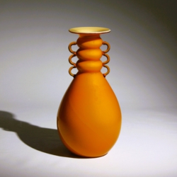 vittorio zecchin murano glass vase opalino for cappellin venini 1930