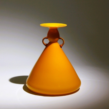 <em><b>Vittorio Zecchin</b><br/>Opalino Vase<br/> Italy 1930 vittorio zecchin murano glass vase opalino for cappellin venini 1930