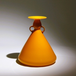 vittorio zecchin murano glass vase opalino for cappellin venini 1930