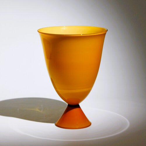 <em><b>Vittorio Zecchin</b><br/>Opalino Vase<br/> Italy 1930 vittorio zecchin murano glass vase opalino for cappellin venini 1930
