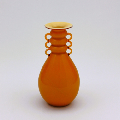 <em><b>Vittorio Zecchin</b><br/>Opalino Vase<br/> Italy 1930 vittorio zecchin murano glass vase opalino for cappellin venini 1930