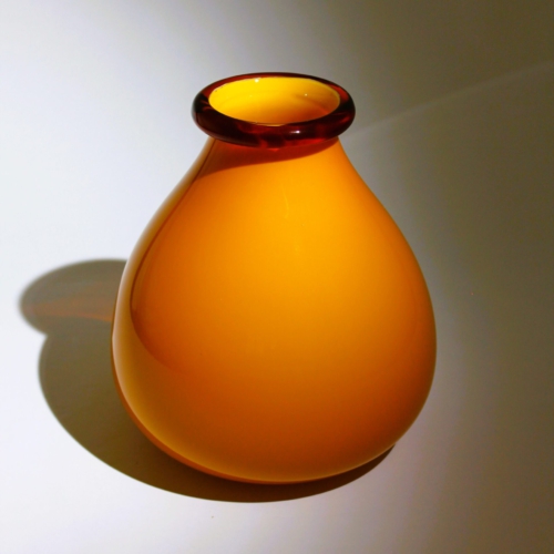 <em><b>Vittorio Zecchin</b><br/>Opalino Vase<br/> Italy 1930 vittorio zecchin murano glass vase opalino for cappellin venini 1930