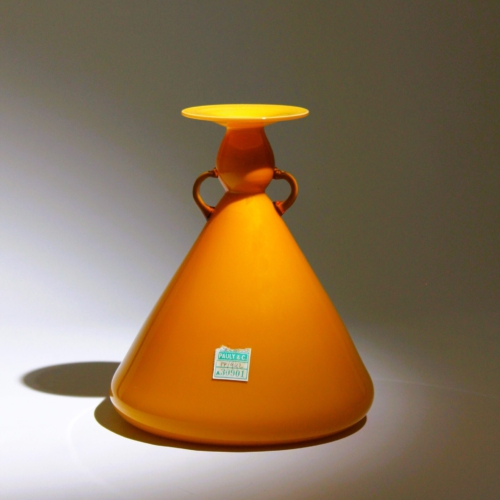 <em><b>Vittorio Zecchin</b><br/>Opalino Vase<br/> Italy 1930 vittorio zecchin murano glass vase opalino for cappellin venini 1930