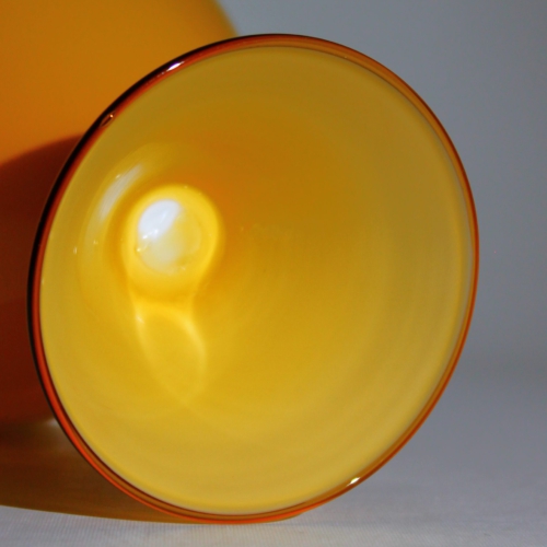 vittorio zecchin murano glass vase opalino for cappellin venini 1930