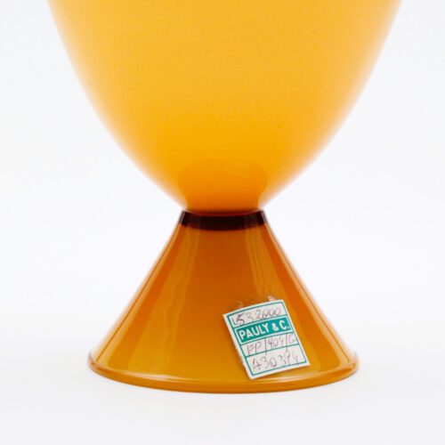 vittorio zecchin murano glass vase opalino for cappellin venini 1930
