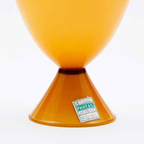 vittorio zecchin murano glass vase opalino for cappellin venini 1930