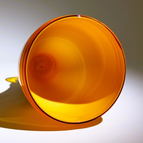 carlo scarpa murano glass vase opalino for cappellin venini 1930