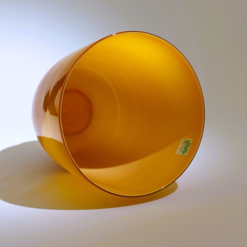 carlo scarpa murano glass vase incamiciato lattimo for mvm cappellin 1930 pauly lable