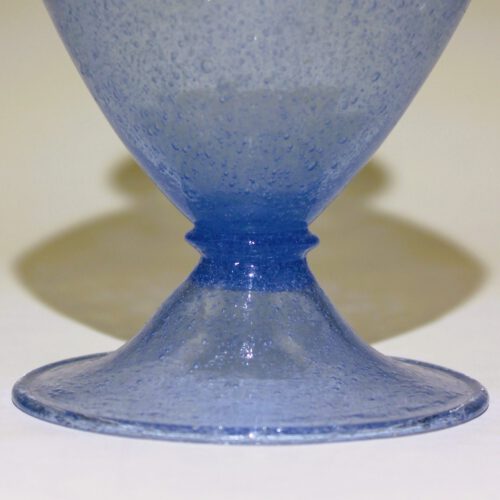 vittorio zecchin murano glass vase pulegoso for arte vetreria muranese avem 1940