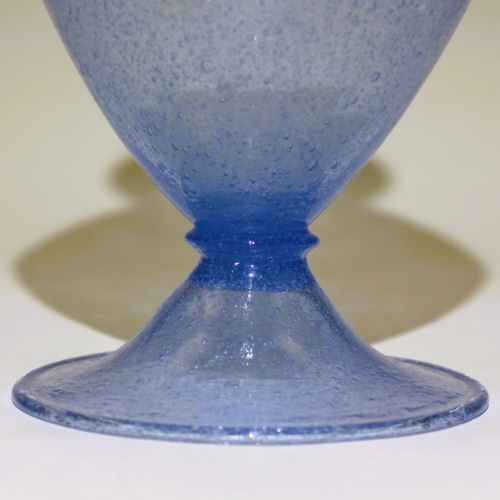 vittorio zecchin murano glass vase pulegoso for arte vetreria muranese avem 1940