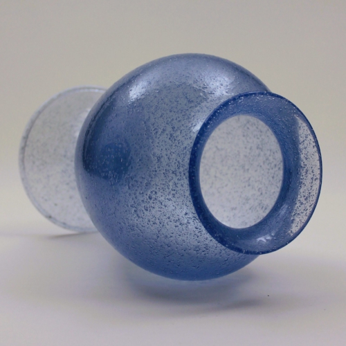 vittorio zecchin murano glass vase pulegoso for arte vetreria muranese avem 1940