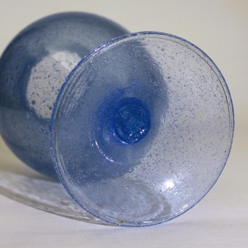 vittorio zecchin murano glass vase pulegoso for arte vetreria muranese avem 1940