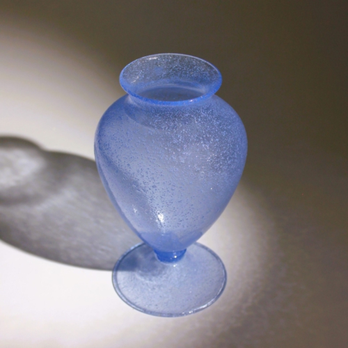 <em><b>Vittorio Zecchin</b><br/>Pulegoso Vase<br/> Italy 1940</em> vittorio zecchin murano glass vase pulegoso for arte vetreria muranese avem 1940