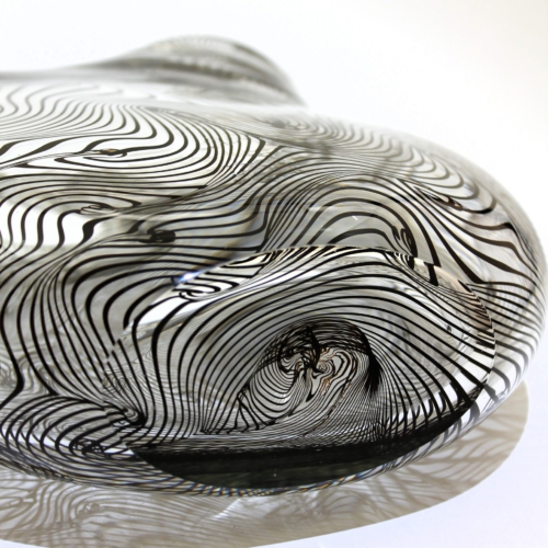 alberto dona murano glass vase matamauco a canne by vetreria componenti dona 1997