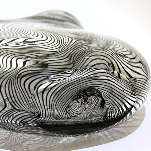 alberto dona murano glass vase matamauco a canne by vetreria componenti dona 1997