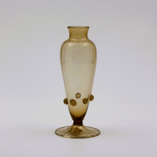 <em><b>Benvenuto Barovier</b><br />Soffiato Vase<br />Italy 1915</em> benvenuto barovier artisti barovier murano glass vase 1915