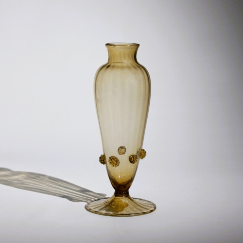 <em><b>Benvenuto Barovier</b><br />Soffiato Vase<br />Italy 1915</em> benvenuto barovier artisti barovier murano glass vase 1915