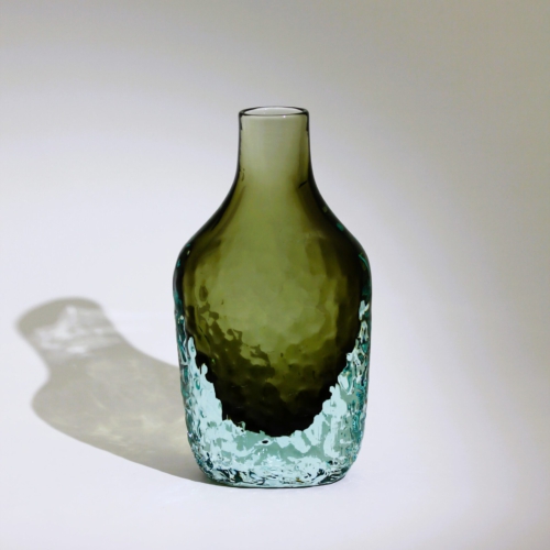 <em><b>Flavio Poli</b><br>Sommerso Vase<br/>Italy 1955</em> flavio poli murano glass vase seguso vetri d arte 1955