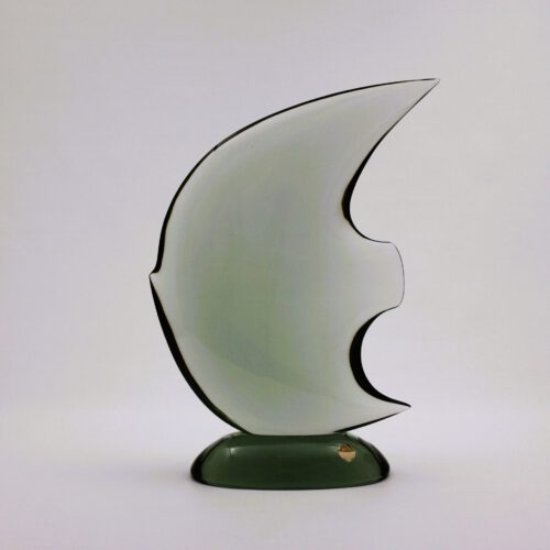 <em><b>Flavio Poli resp. Mario Pinzoni</b><br />tall Angel Fish<br />Italy 1950</em> mario pinzoni murano glass fish for seguso vetri d arte 1950
