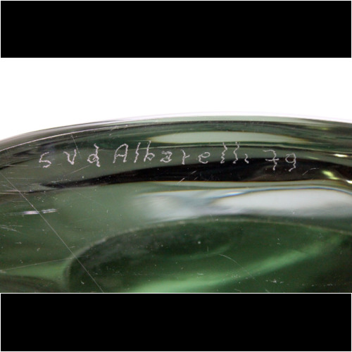 mario pinzoni murano glass fish for seguso vetri d arte 1950