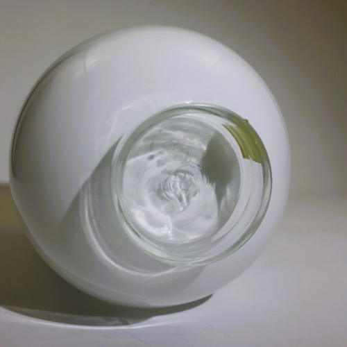 mvm cappellin e c murano glass vase incamiciato 1928