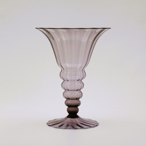<em><b>Napoleone Martinuzzi</b><br />Soffiato Vase<br />Italy 1920</em> napoleone martinuzzi cappellin venini murano glass vase 1921