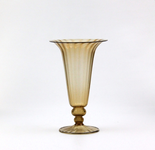 <em><b>Napoleone Martinuzzi</b><br />Soffiato Vase<br />Italy 1928</em> napoleone martinuzzi cappellin venini murano glass vase 1928