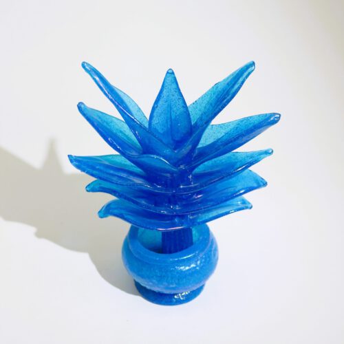 <em><b>Napoleone Martinuzzi</b><br />Plant "Pianta grassa"<br />Italy 1930</em> napoleone martinuzzi venini murano glass sculpture pianta grassa 1930