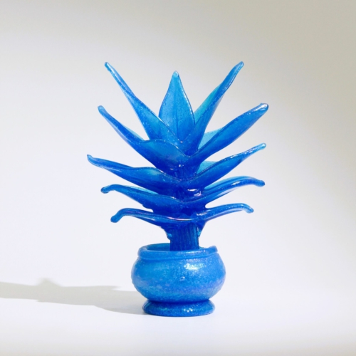napoleone martinuzzi venini murano glass sculpture pianta grassa 1930