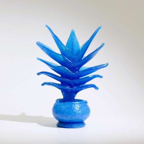 <em><b>Napoleone Martinuzzi</b><br />Plant "Pianta grassa"<br />Italy 1930</em> napoleone martinuzzi venini murano glass sculpture pianta grassa 1930