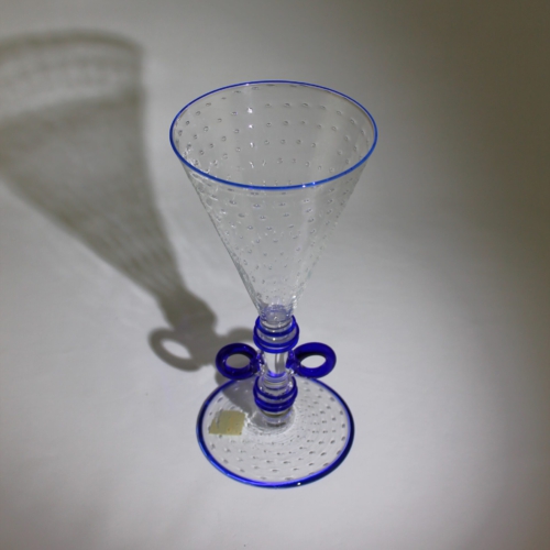 <em><b>Umberto Bellotto</b><br />Vase "Trasparente"<br />Italy 1927</em> umberto bellotto murano glass vase for vetreria artistica barovier goblet form 1927