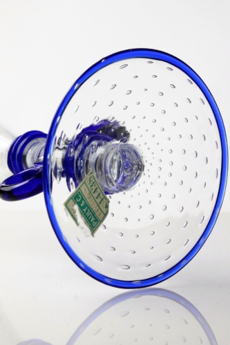 umberto bellotto murano glass vase for vetreria artistica barovier goblet form 1927