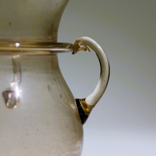 vittorio zecchin cappellin venini murano glass vase 1920