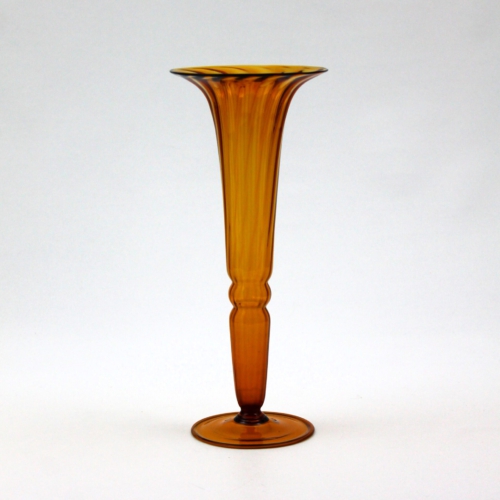 <em><b>Vittorio Zecchin</b><br/>Soffiato Vase<br/> Italy 1930</em> vittorio zecchin murano glass vase by cappellin venini 1930
