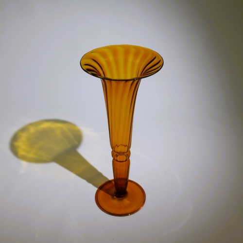 <em><b>Vittorio Zecchin</b><br/>Soffiato Vase<br/> Italy 1930</em> vittorio zecchin murano glass vase by cappellin venini 1930