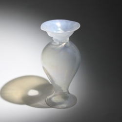 franz prati murano glass vase bonbon by pauly e c cvm venezia 1995