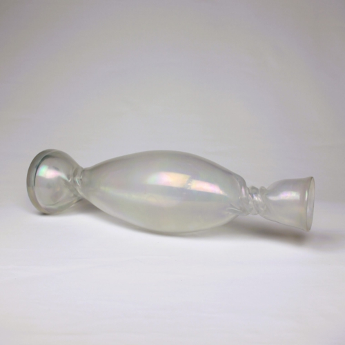 franz prati murano glass vase bonbon by pauly e c cvm venezia 1996