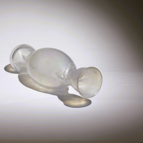 franz prati murano glass vase bonbon by pauly e c cvm venezia 1996