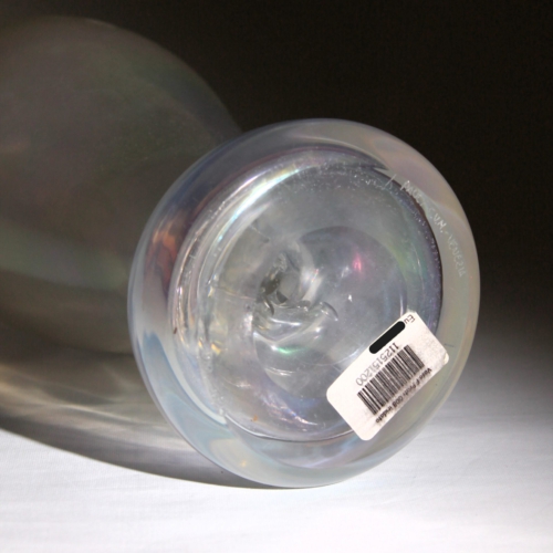 franz prati murano glass vase bonbon by pauly e c cvm venezia 1996